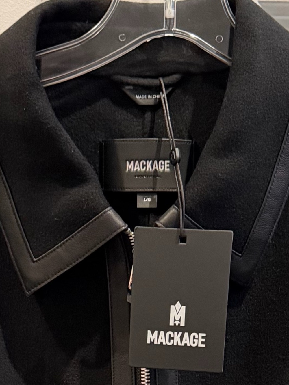 Mackage Solana Wool Black Jacket - Picture 4 of 7